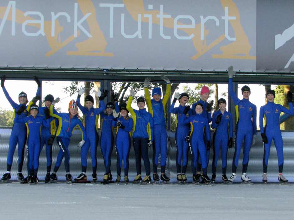 2010 - jeugdwedstrijdgroep schaatsen oktober