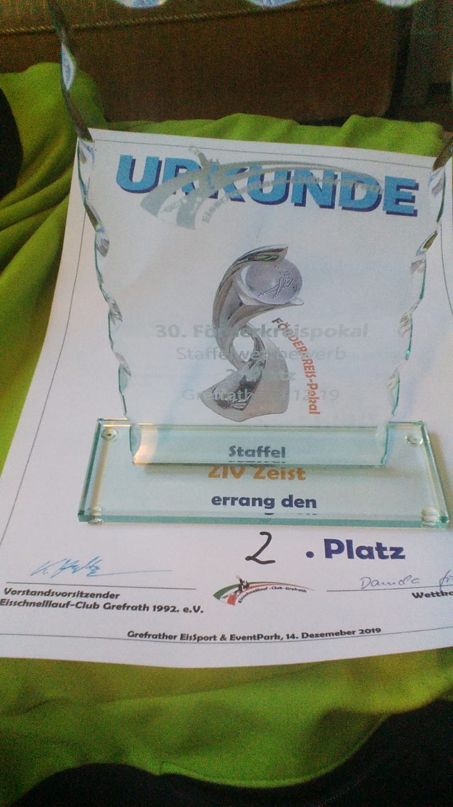 2e prijs estafette 