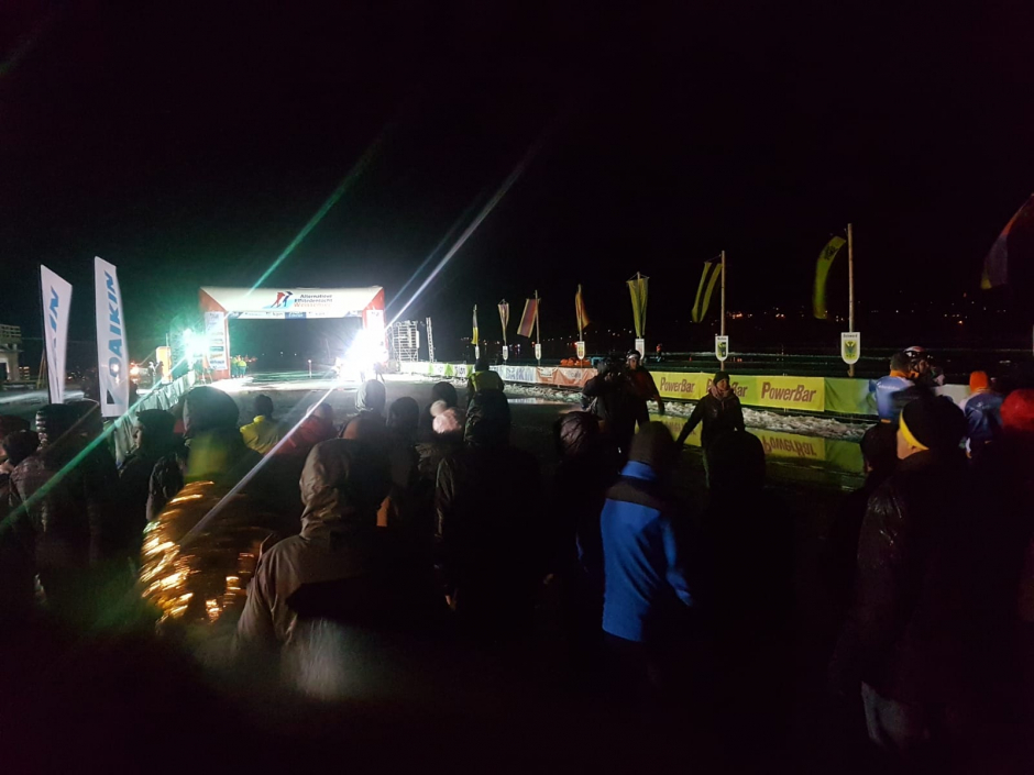 Sfeer finish Elfstedentocht